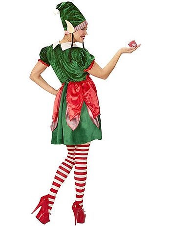 Costume d'elfe assistant du Père Noël
