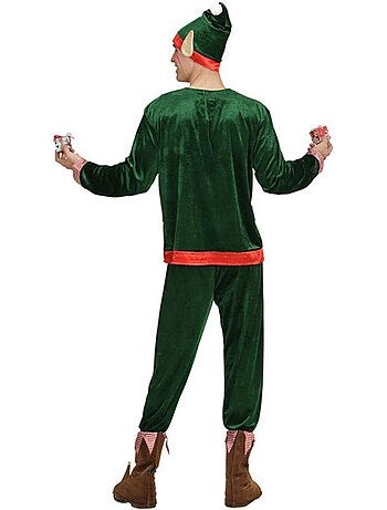 Costume d'elfe assistant du Père Noël