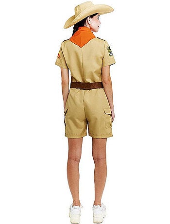 Costume d'explorateur classique avec ceinture