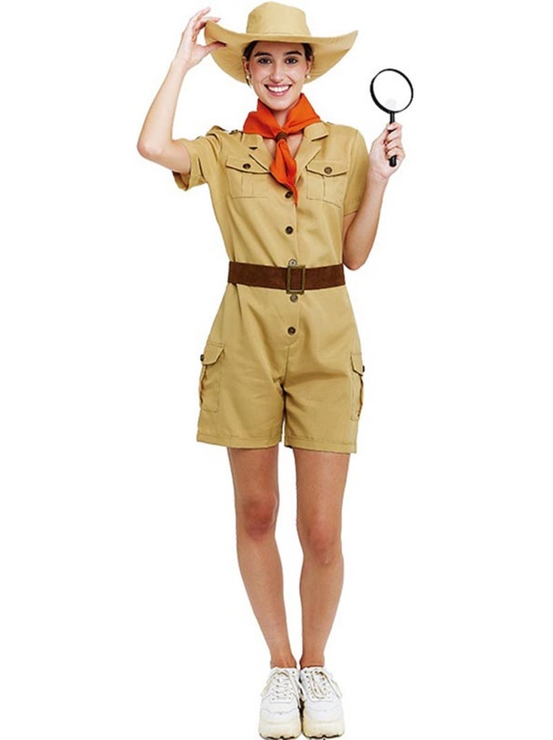 Costume d'explorateur classique avec ceinture Multicolore - Kiabi