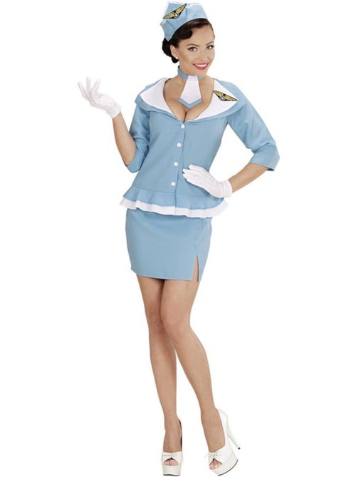 Costume d'hôtesse de l'air avec cravate - Kiabi