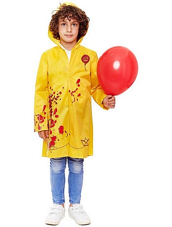 Costume d'imperméable ensanglanté