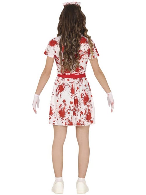 Costume d'infirmière ensanglantée - Kiabi