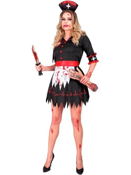 Costume d'infirmière zombie - Kiabi