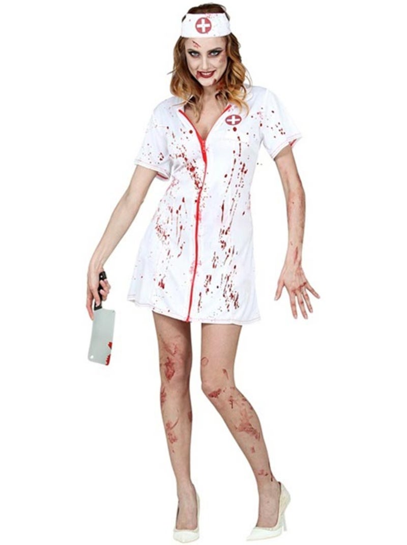 Costume d'infirmière zombie Multicolore - Kiabi