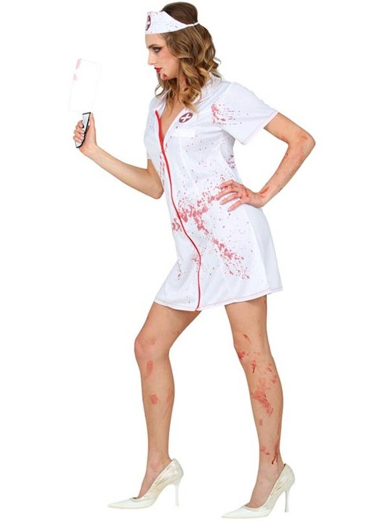 Costume d'infirmière zombie Multicolore - Kiabi