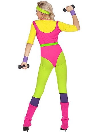 Costume d'instructrice d'aérobic des années 80