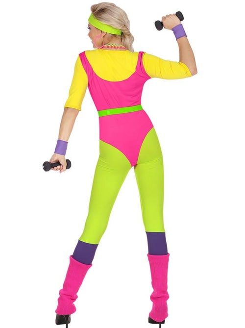 Costume d'instructrice d'aérobic des années 80 - Kiabi