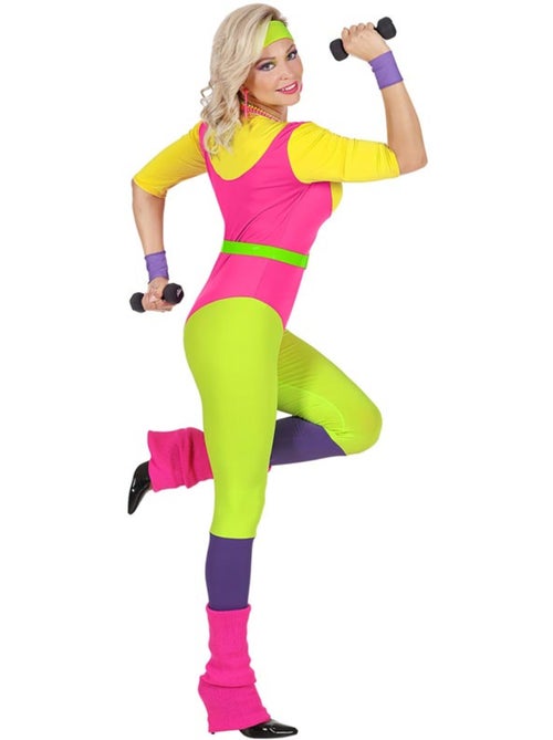 Costume d'instructrice d'aérobic des années 80 - Kiabi