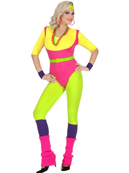Costume d'instructrice d'aérobic des années 80 - Kiabi