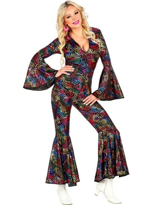 Costume disco des années 70 avec pantalon pattes d'éléphant - Kiabi