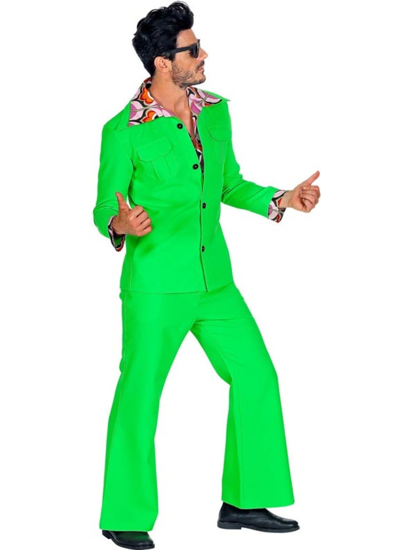 Costume disco fluo des années 70 Multicolore - Kiabi
