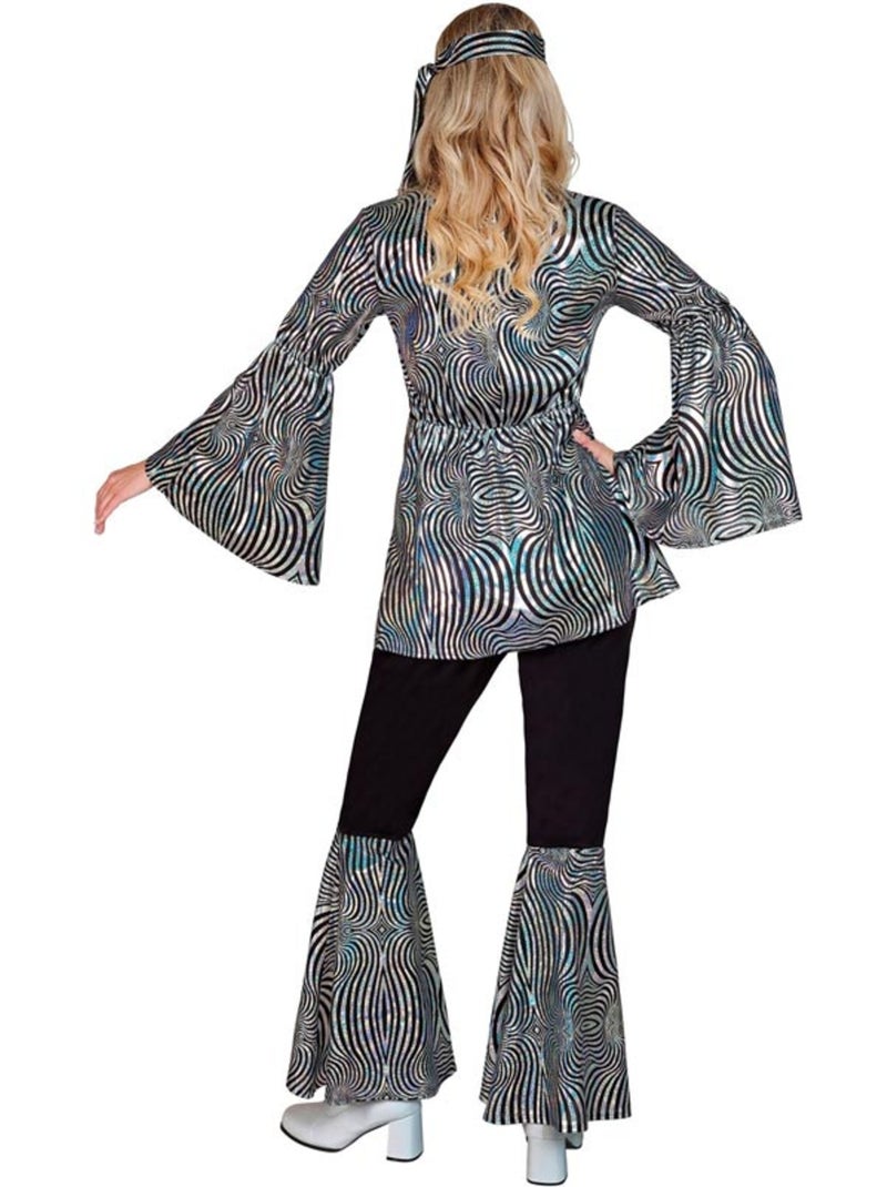 Costume Disco Waves des années 70 Multicolore - Kiabi