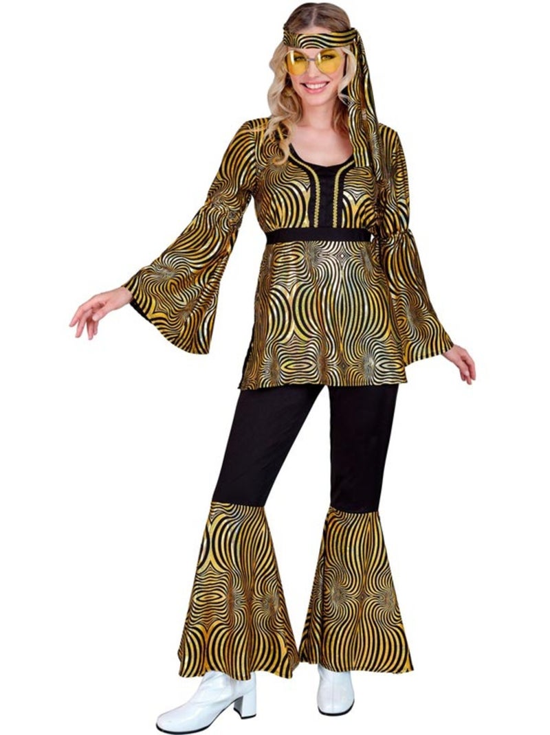 Costume Disco Waves des années 70 Multicolore - Kiabi