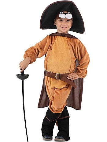 Costume du Chat Botté avec masque