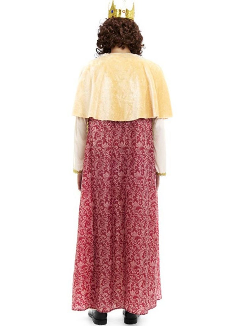 Costume du roi Gaspard de Bourgogne avec cape Multicolore - Kiabi
