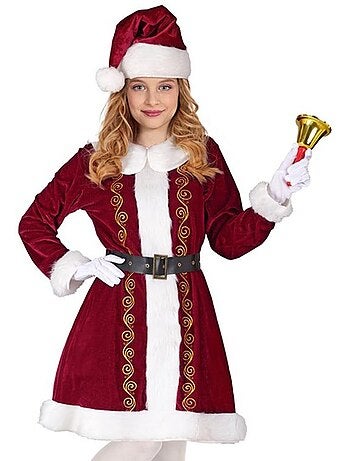 Costume élégant de Mère Noël