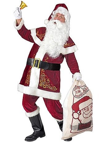 Costume élégant de Père Noël
