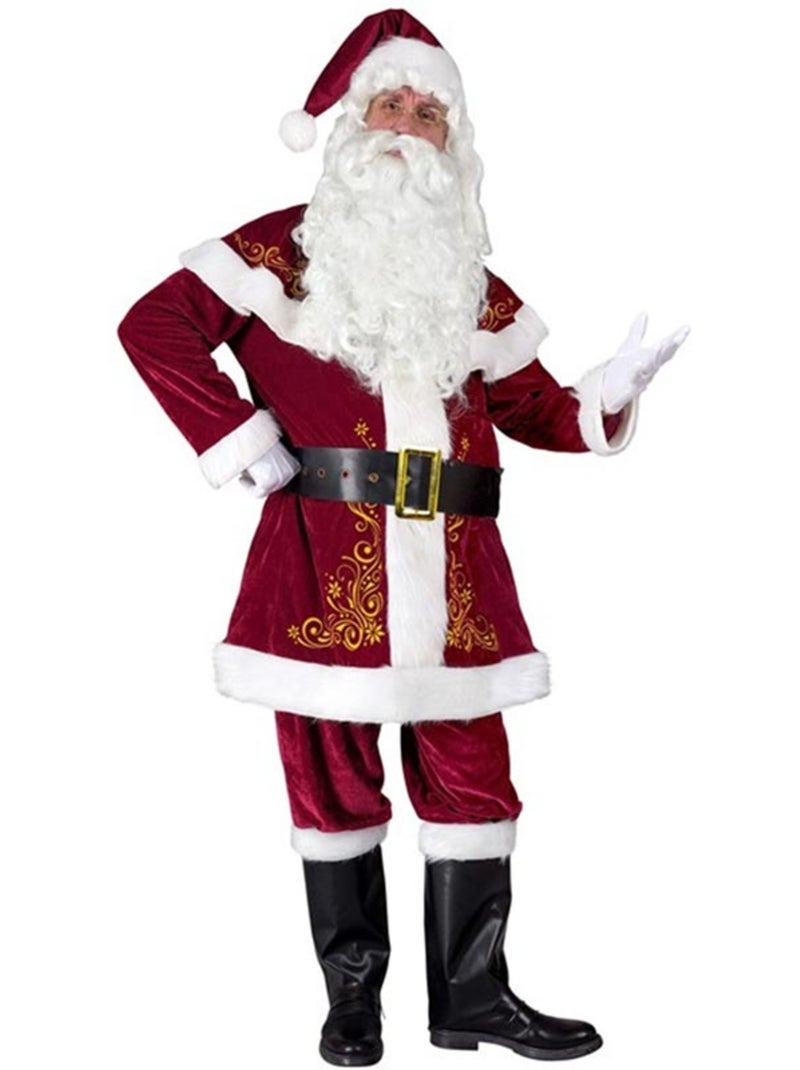 Costume élégant de Père Noël Multicolore - Kiabi