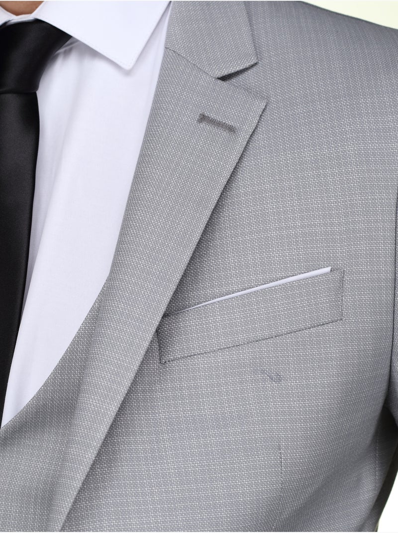 Costume fil à fil trois pièces - Leader Mode Gris - Kiabi