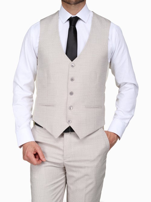 Costume fil à fil trois pièces - Kiabi