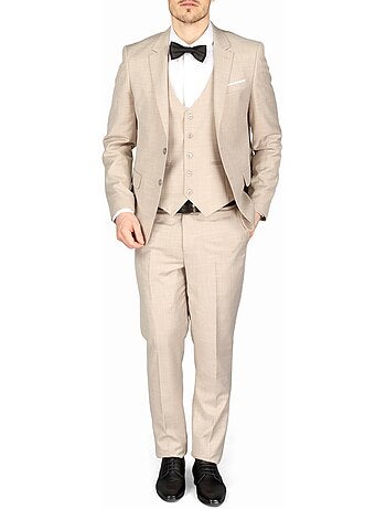 Costume fil a fil ville 3 pièces