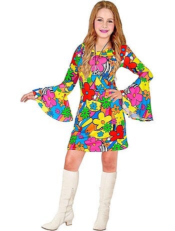 Costume fleuri des années 60