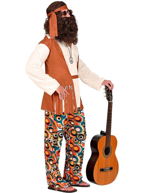Costume hippie à longues franges - Kiabi