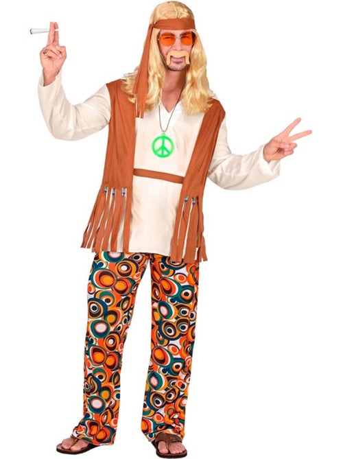 Costume hippie à longues franges - Kiabi
