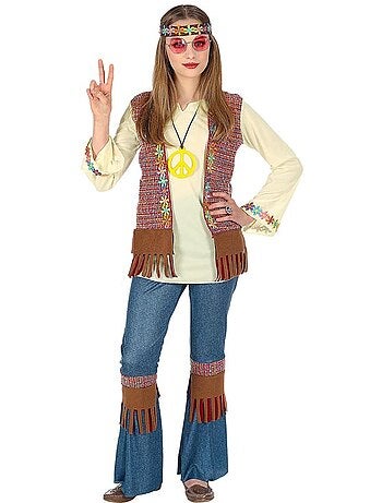 Costume hippie avec collier