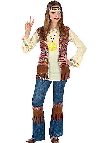 Costume hippie avec collier