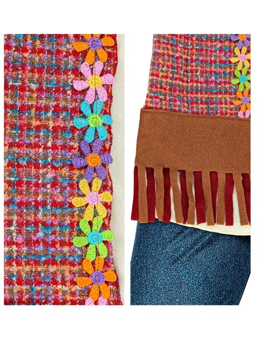 Costume hippie avec collier - Kiabi