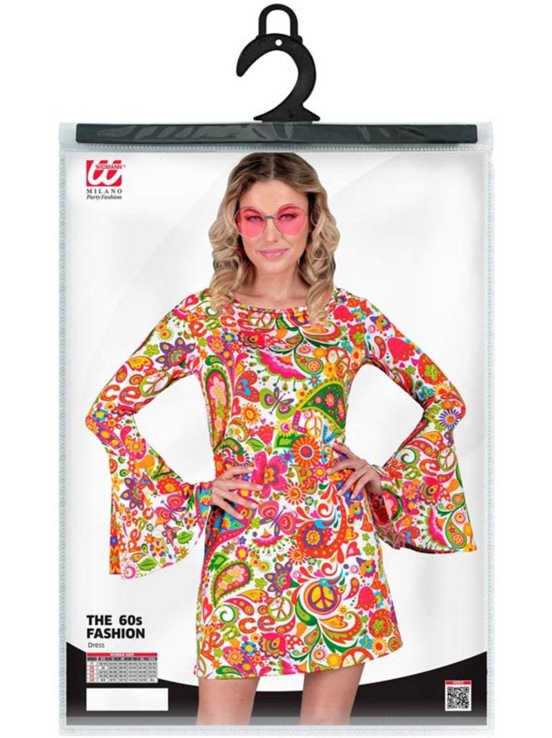 Costume hippie des années 60 Multicolore - Kiabi