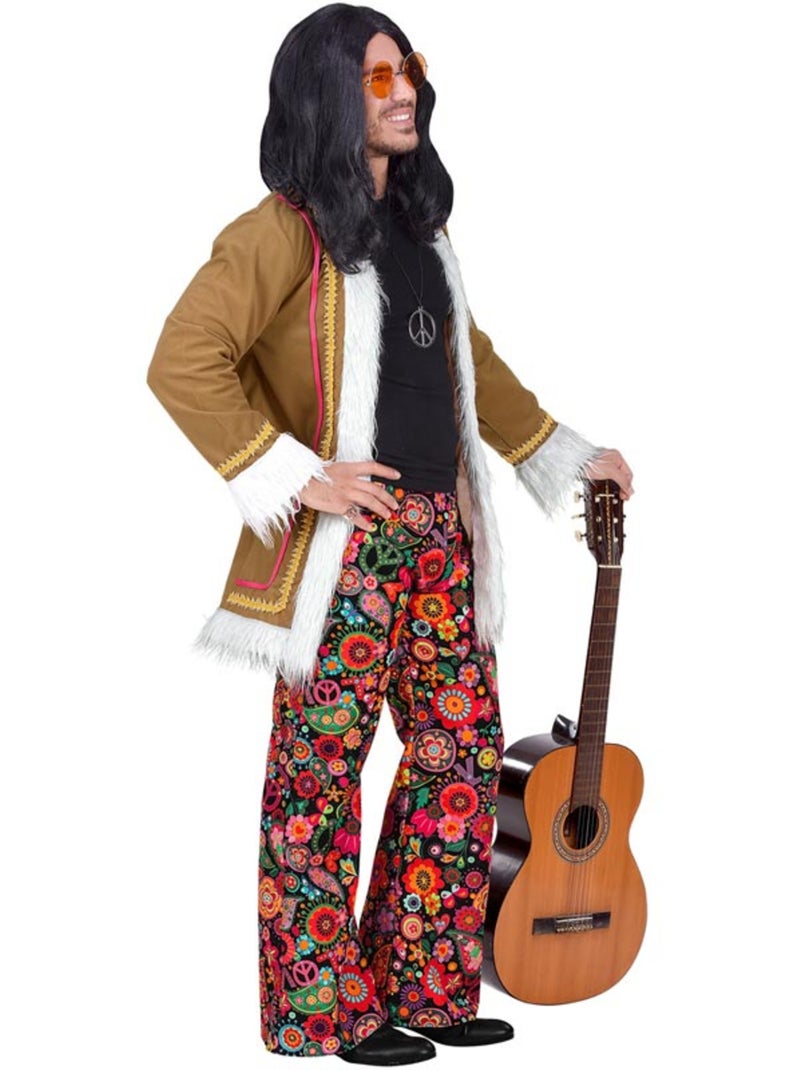 Costume hippie d'hiver Multicolore - Kiabi