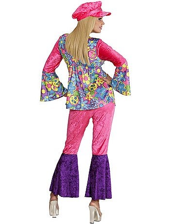 Costume hippie en velours