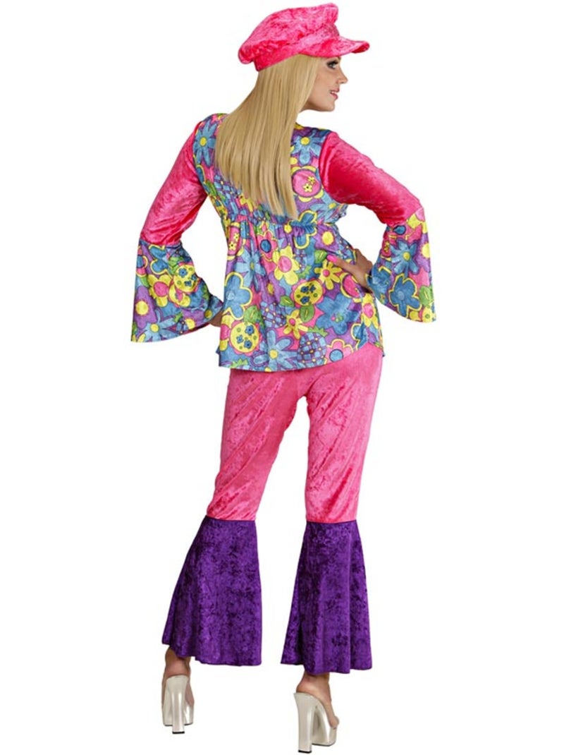 Costume hippie en velours Multicolore - Kiabi