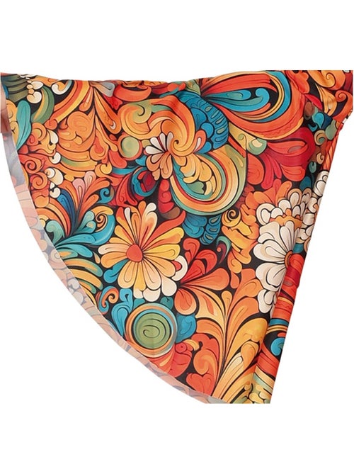 Costume hippie fleuri des années 70 - Kiabi
