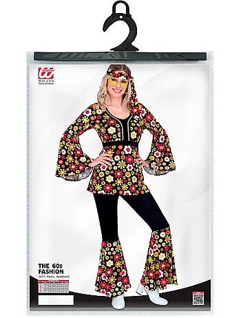 Costume hippie sombre des années 60