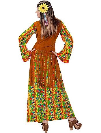 Costume hippie symbole de paix