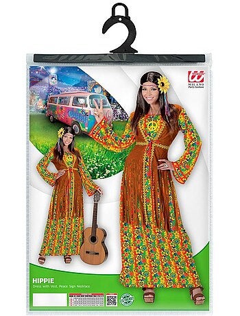 Costume hippie symbole de paix