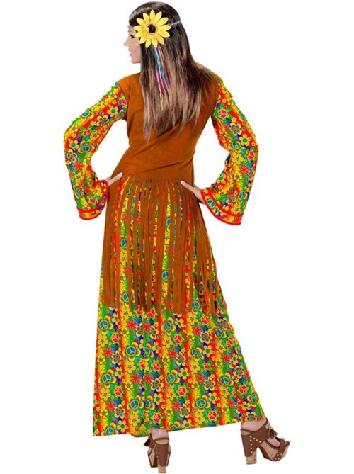 Costume hippie symbole de paix - Kiabi