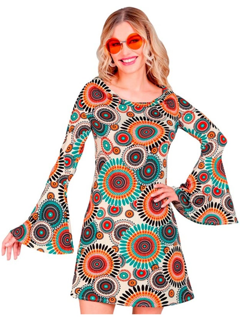 Costume hippie vintage des années 60 Multicolore - Kiabi