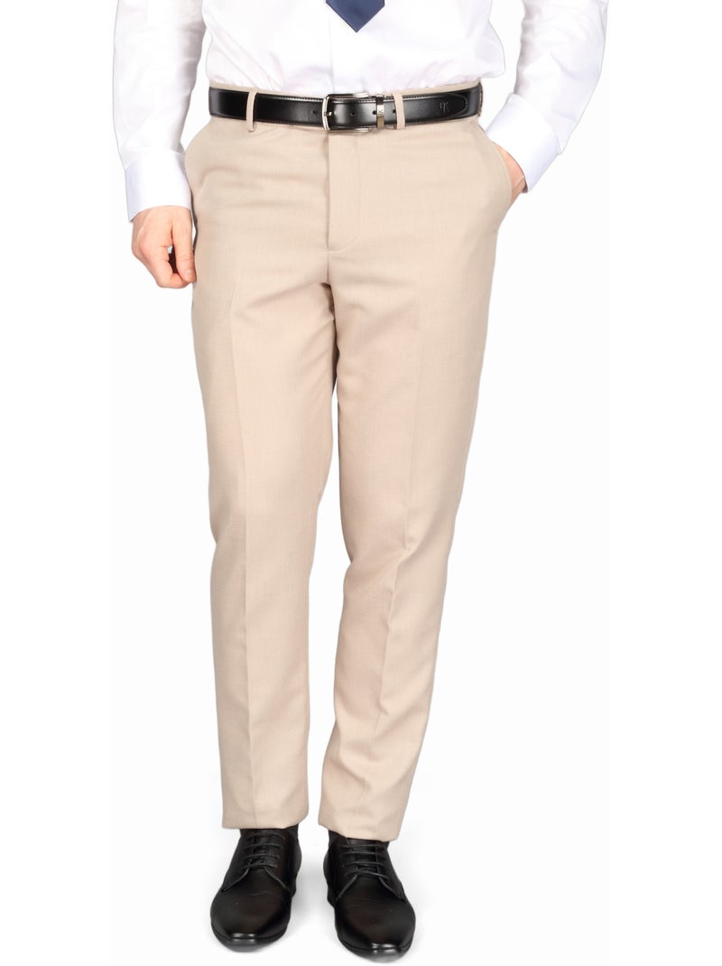 Costume jordan ville 2 pièces Beige - Kiabi