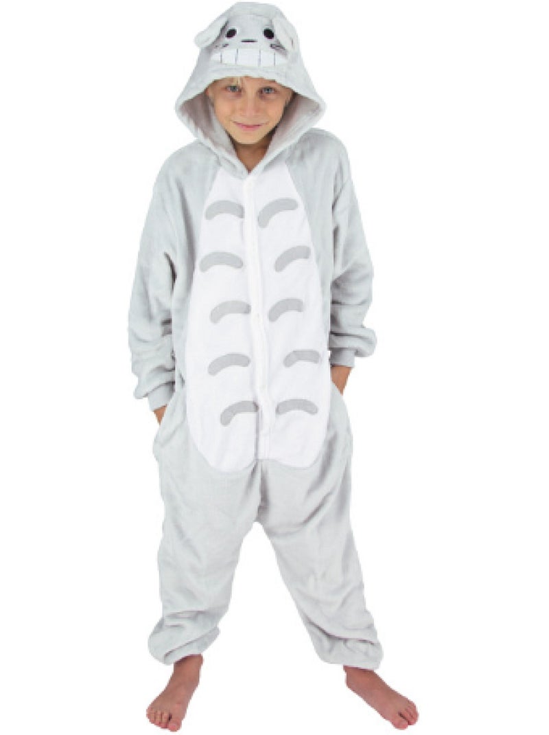 Costume kigurumi chat kawai 7-9 ans Beige - Kiabi