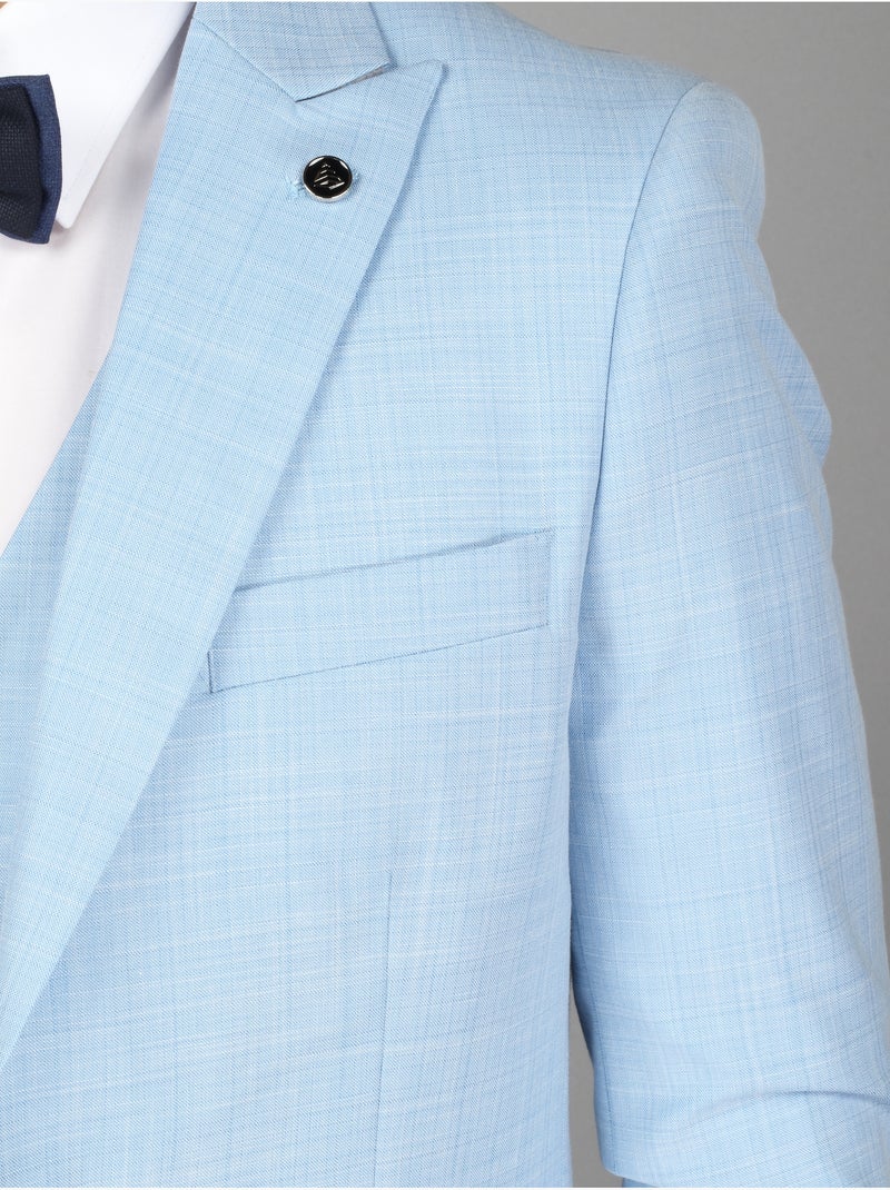 Costume london ville 3 pi?ces - Bill Tornade Bleu clair - Kiabi