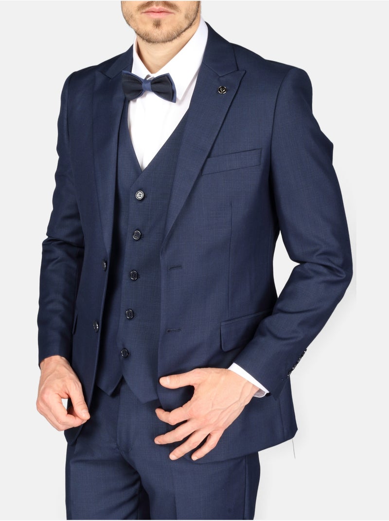 Costume london ville 3 pi?ces - Bill Tornade Bleu fonc? - Kiabi