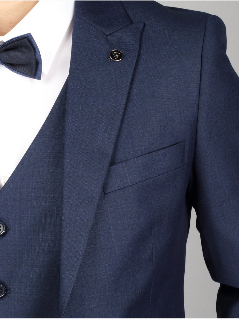 Costume london ville 3 pièces - Bill Tornade Bleu foncé - Kiabi
