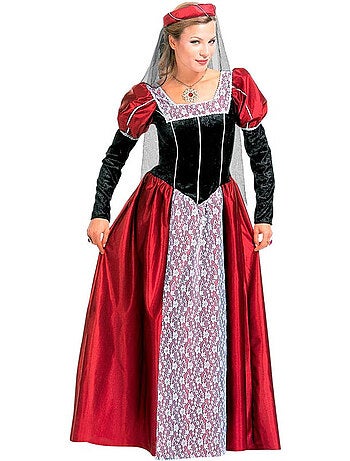 Costume médiéval castillan de dame