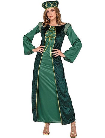 Costume médiéval de Dame Eleonora
