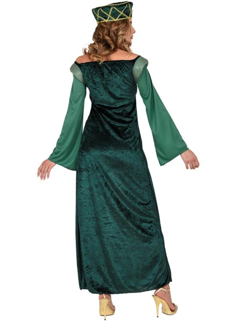 Costume médiéval de Dame Eleonora Multicolore - Kiabi